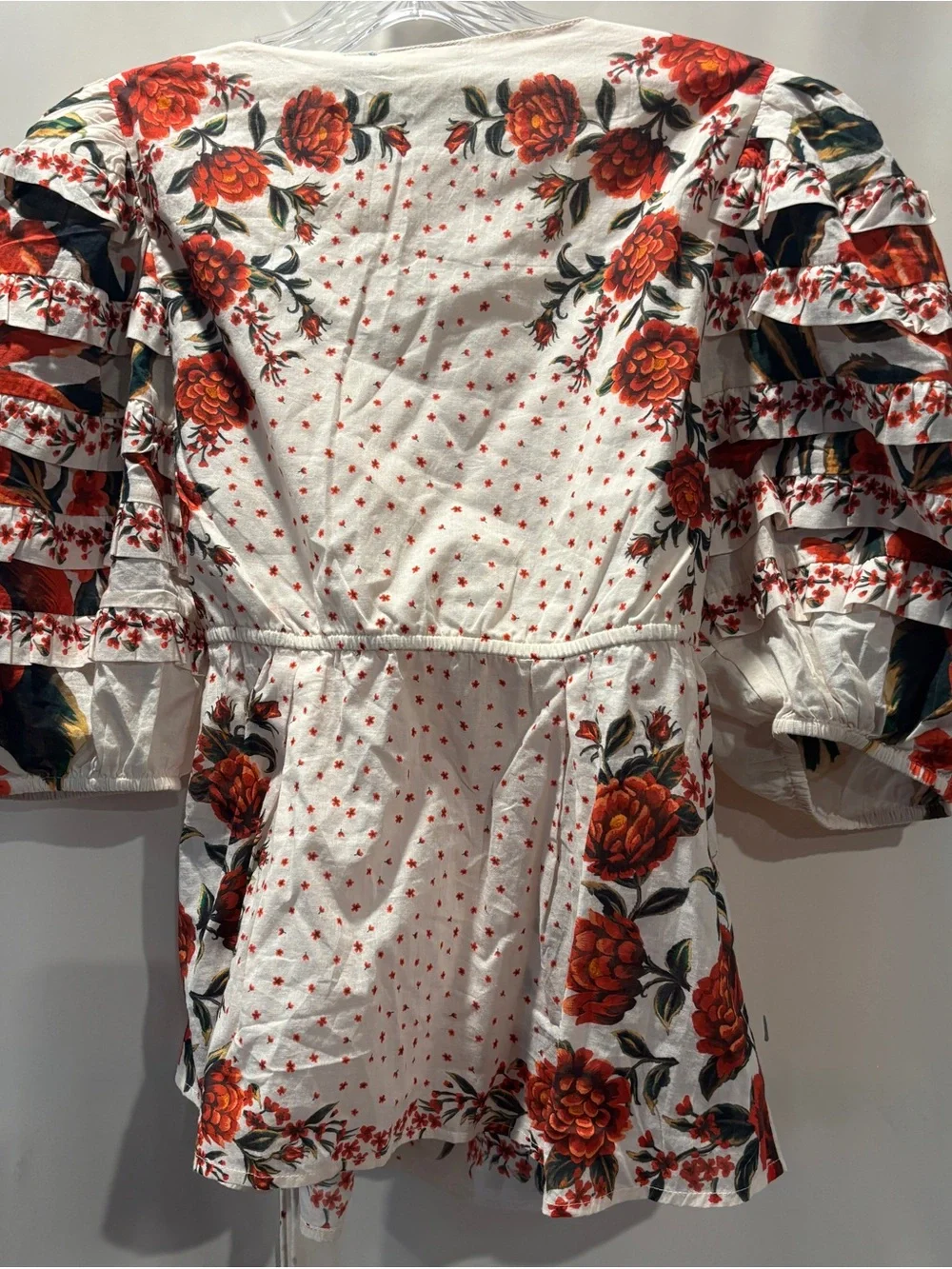 Farm Rio x Anthropologie Wrap Blouse Size Medium New with tags
